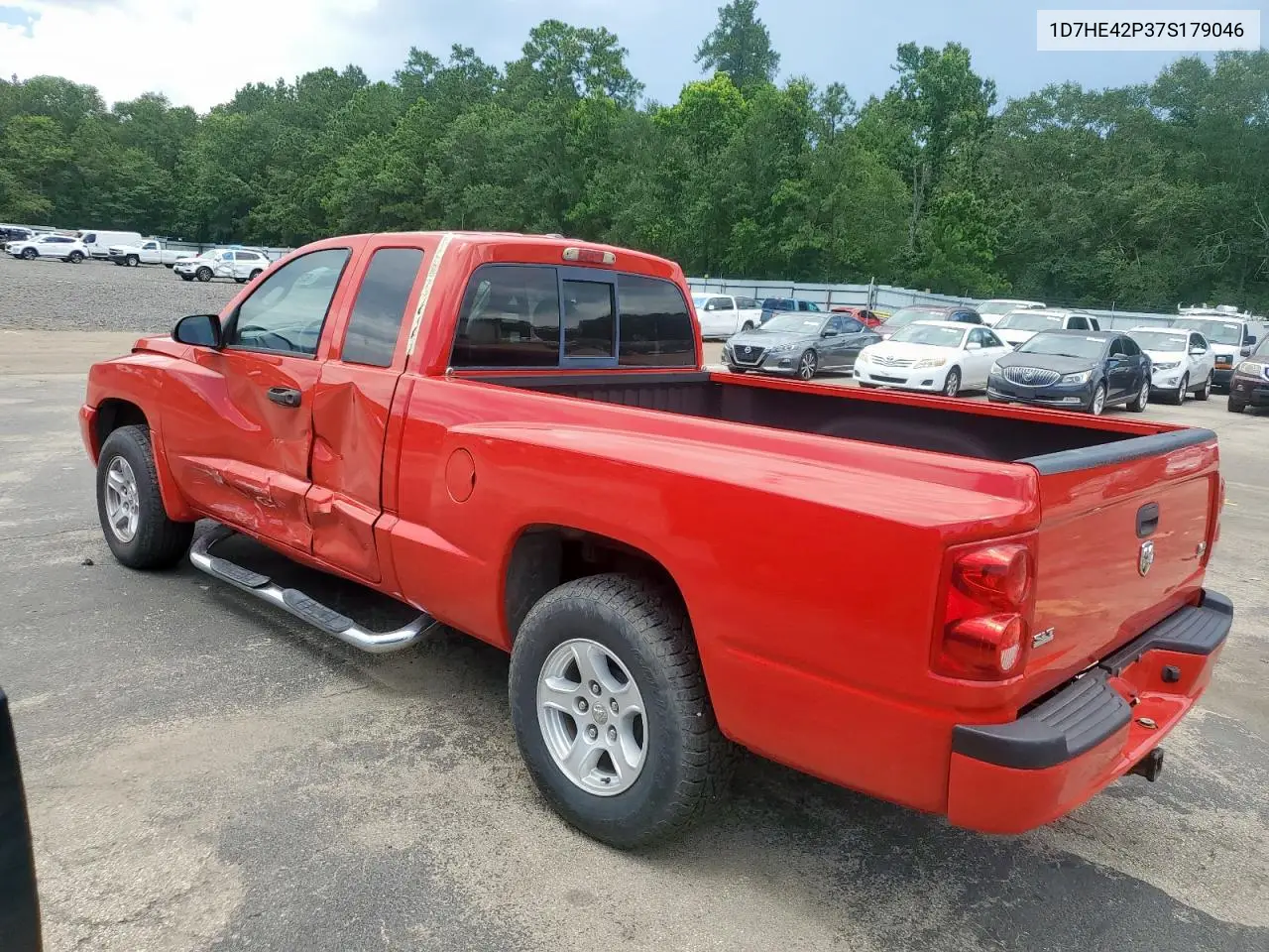 2007 Dodge Dakota Slt VIN: 1D7HE42P37S179046 Lot: 62610925