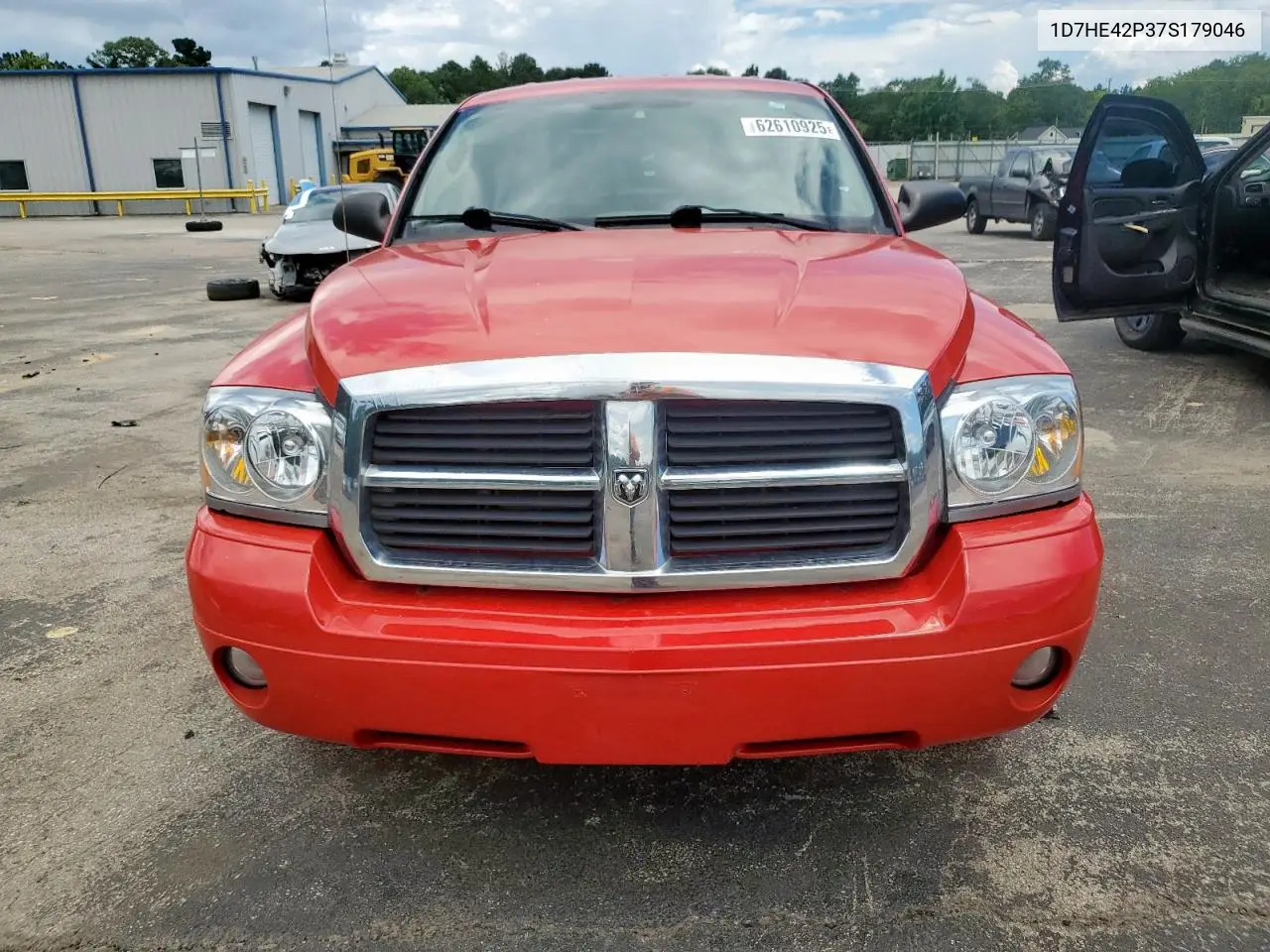 2007 Dodge Dakota Slt VIN: 1D7HE42P37S179046 Lot: 62610925