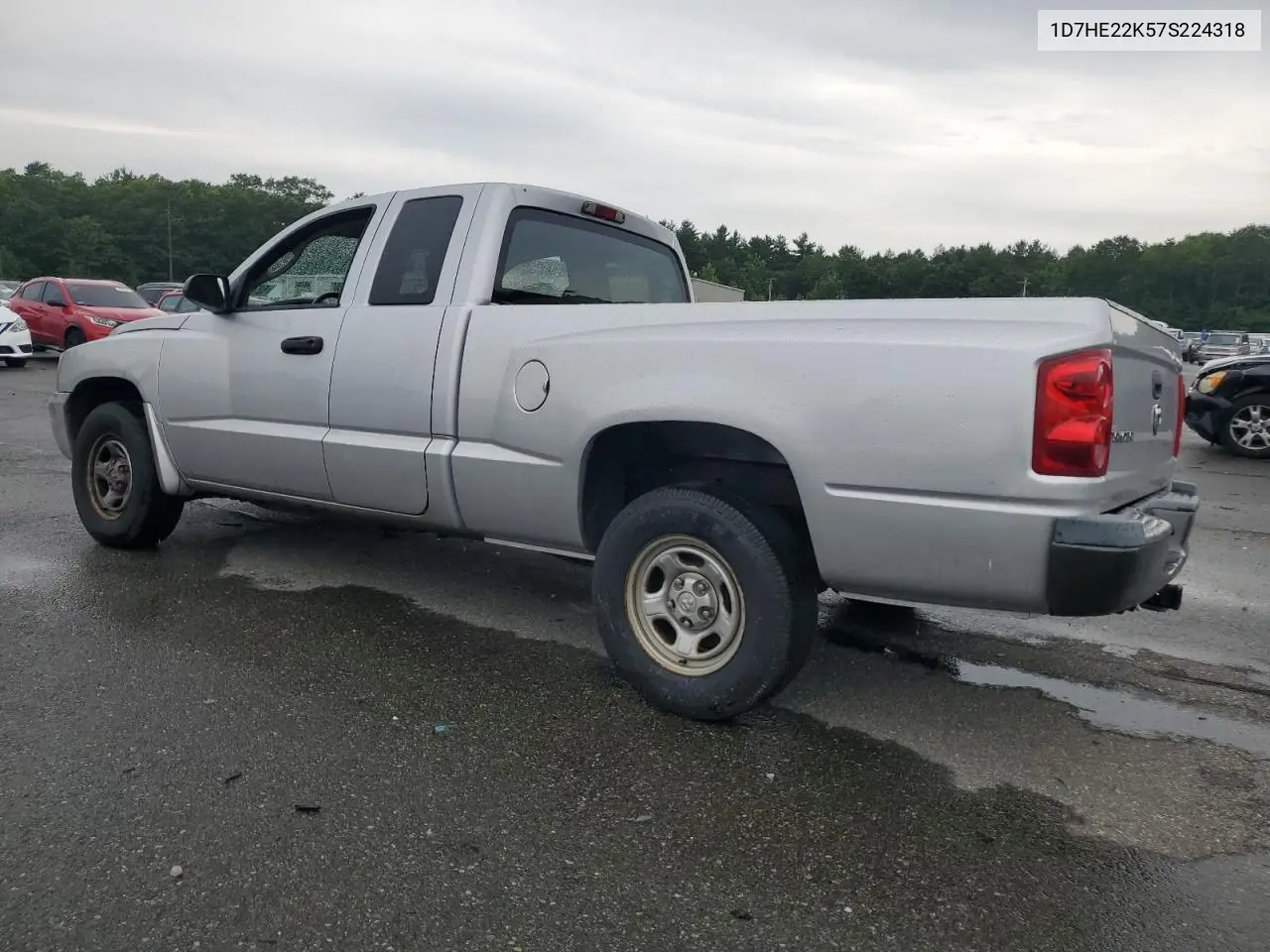 2007 Dodge Dakota St VIN: 1D7HE22K57S224318 Lot: 62765175