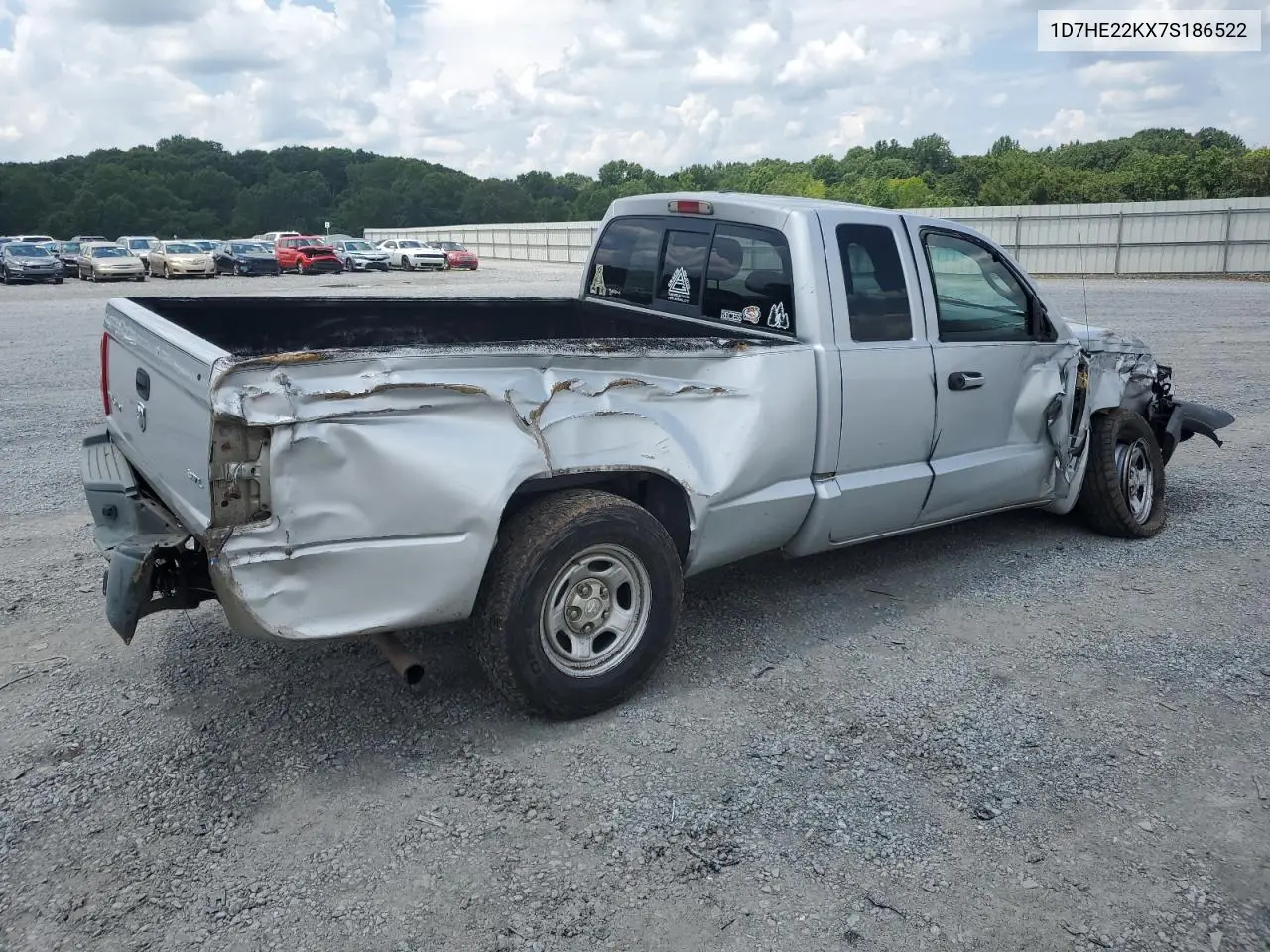 2007 Dodge Dakota St VIN: 1D7HE22KX7S186522 Lot: 63594315