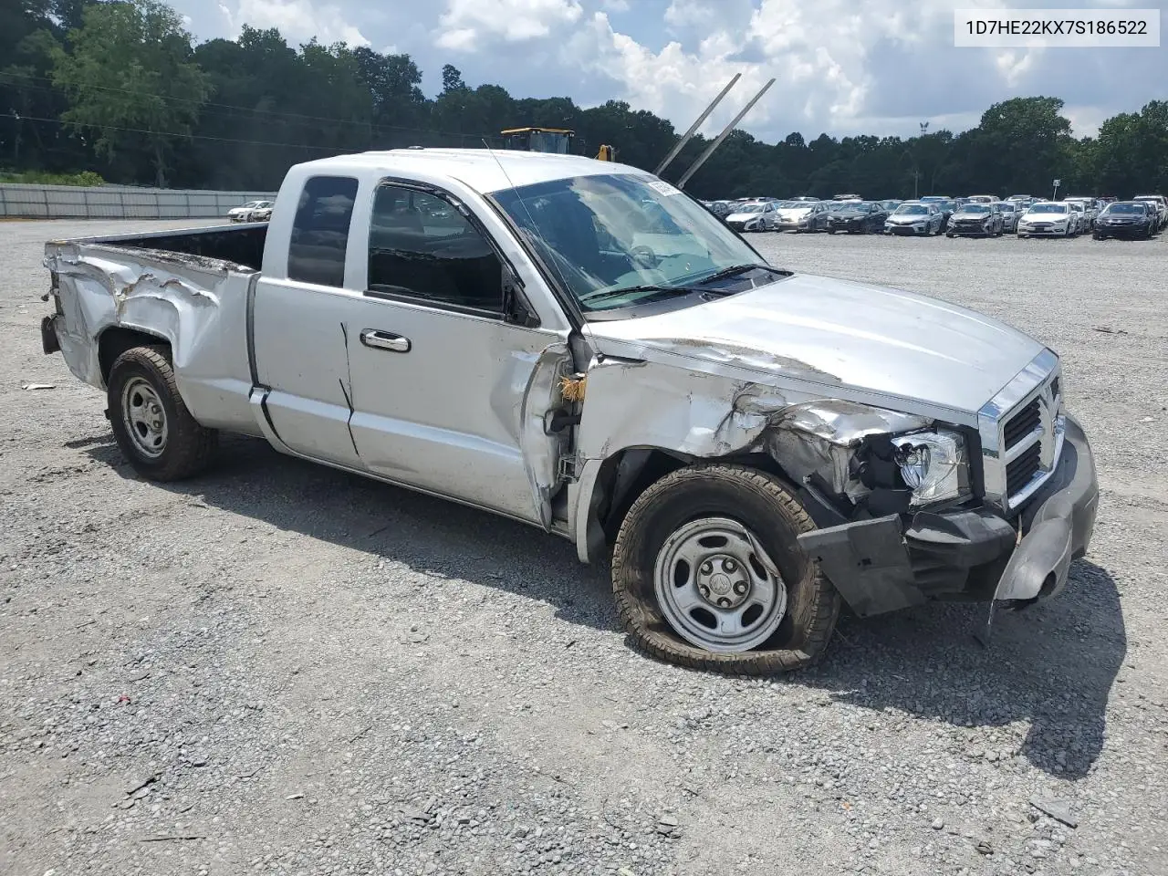 2007 Dodge Dakota St VIN: 1D7HE22KX7S186522 Lot: 63594315
