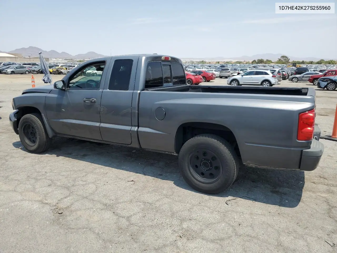 2007 Dodge Dakota Slt VIN: 1D7HE42K27S255960 Lot: 64684855