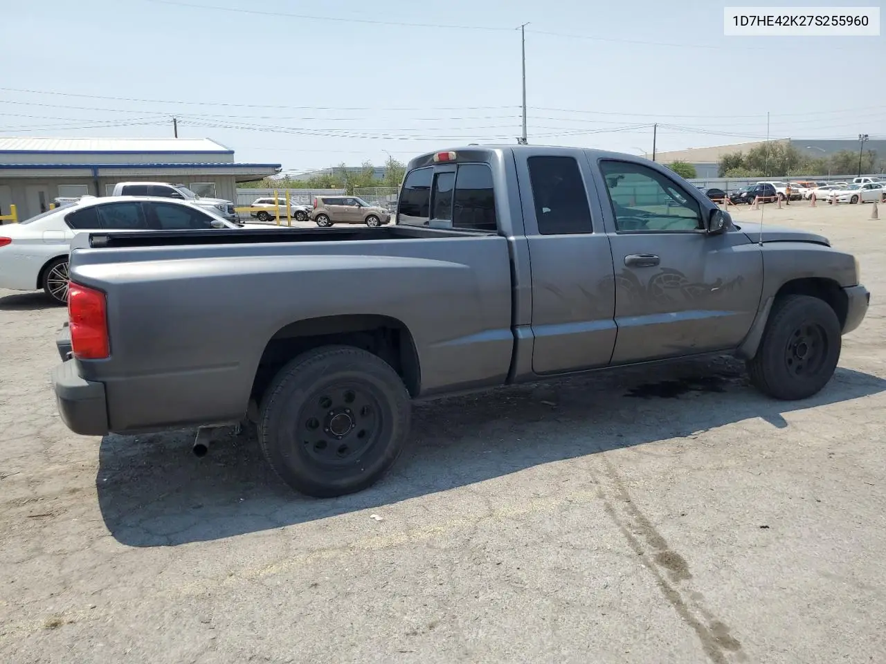 2007 Dodge Dakota Slt VIN: 1D7HE42K27S255960 Lot: 64684855
