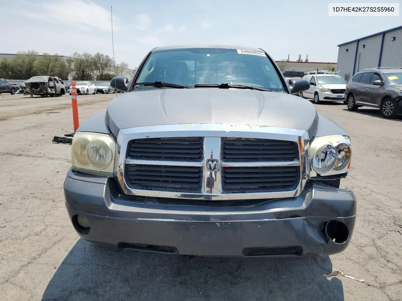 2007 Dodge Dakota Slt VIN: 1D7HE42K27S255960 Lot: 64684855