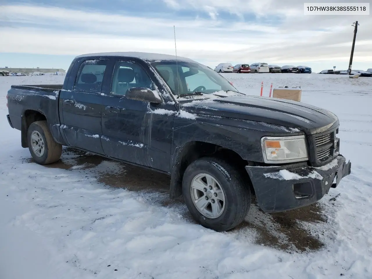 2008 Dodge Dakota Sxt VIN: 1D7HW38K38S555118 Lot: 51614025