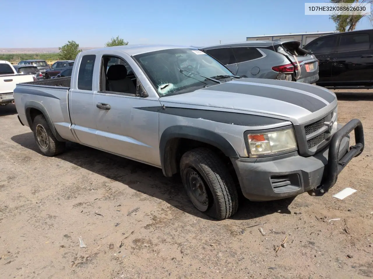 2008 Dodge Dakota Sxt VIN: 1D7HE32K08S626030 Lot: 56253975