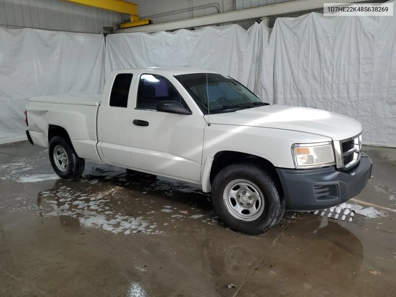 2008 Dodge Dakota St VIN: 1D7HE22K48S638269 Lot: 59768085