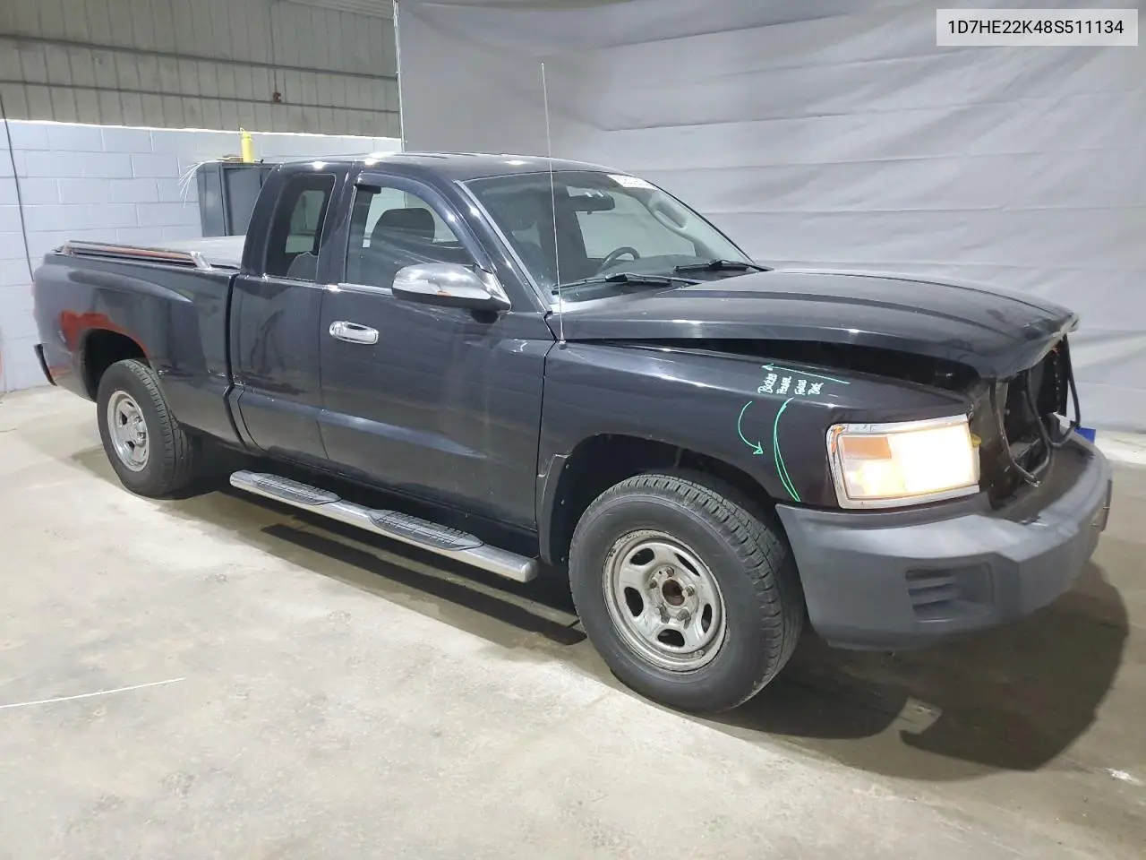 2008 Dodge Dakota St VIN: 1D7HE22K48S511134 Lot: 60807905