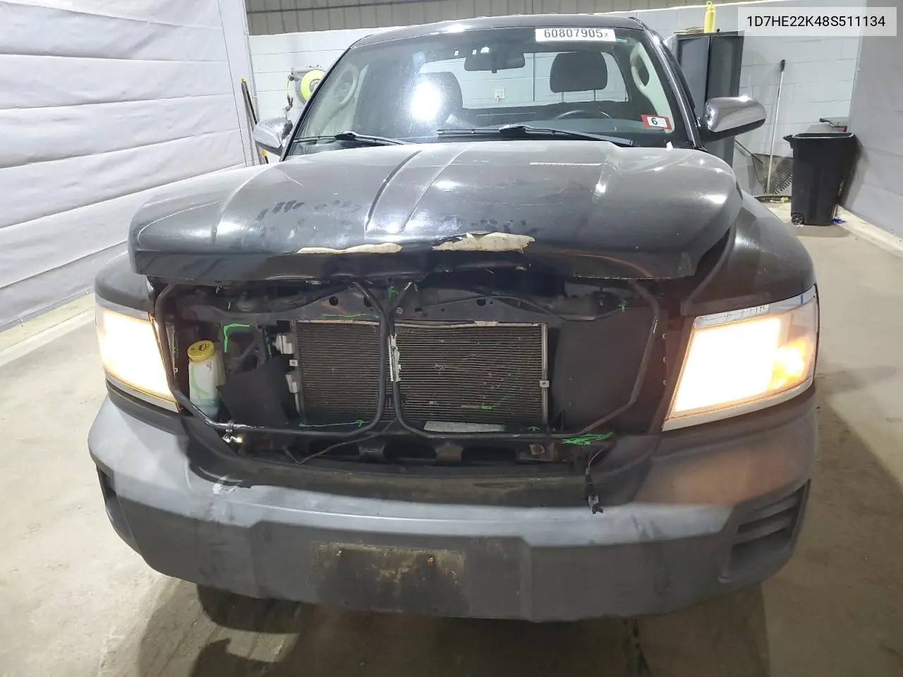 2008 Dodge Dakota St VIN: 1D7HE22K48S511134 Lot: 60807905