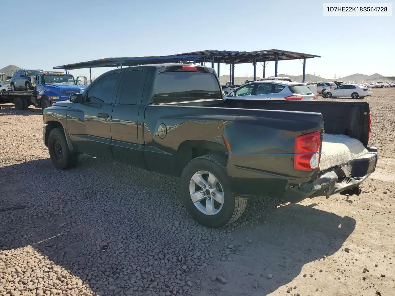 2008 Dodge Dakota St VIN: 1D7HE22K18S564728 Lot: 61620045