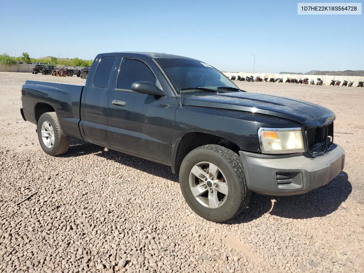 2008 Dodge Dakota St VIN: 1D7HE22K18S564728 Lot: 61620045