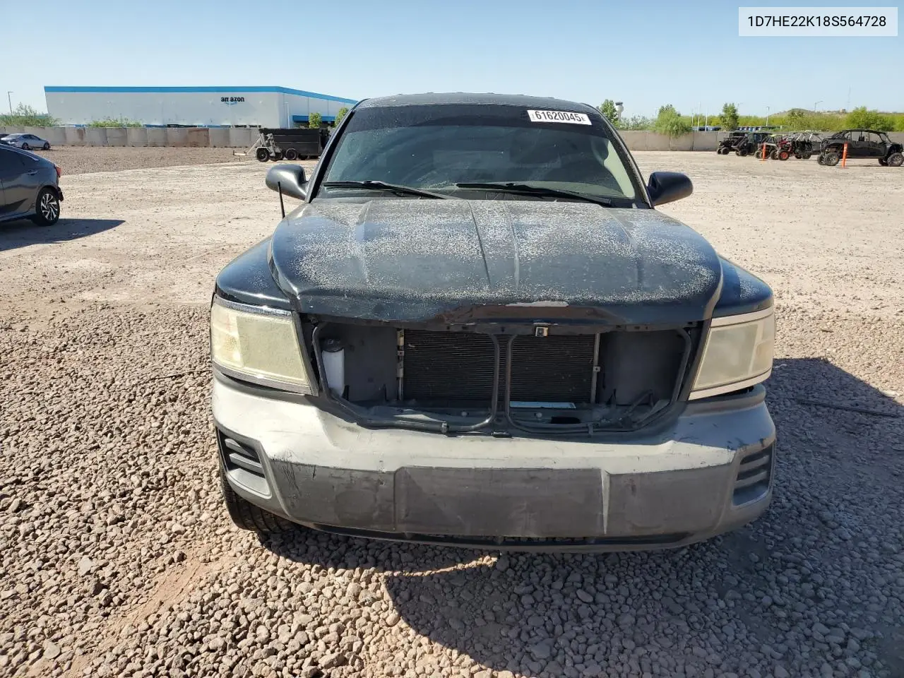 2008 Dodge Dakota St VIN: 1D7HE22K18S564728 Lot: 61620045