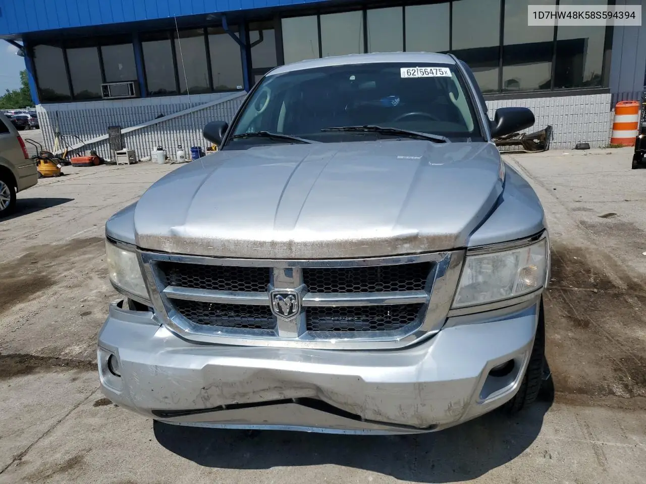 2008 Dodge Dakota Quad Slt VIN: 1D7HW48K58S594394 Lot: 62766475
