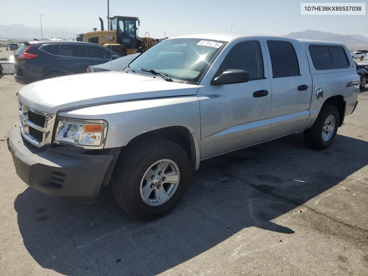 2008 Dodge Dakota Sxt VIN: 1D7HE38KX8S537038 Lot: 62784075