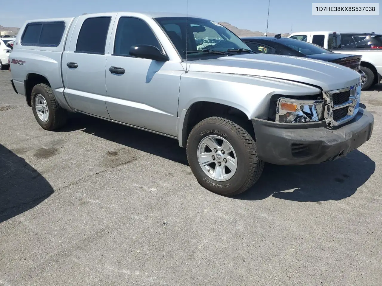 2008 Dodge Dakota Sxt VIN: 1D7HE38KX8S537038 Lot: 62784075