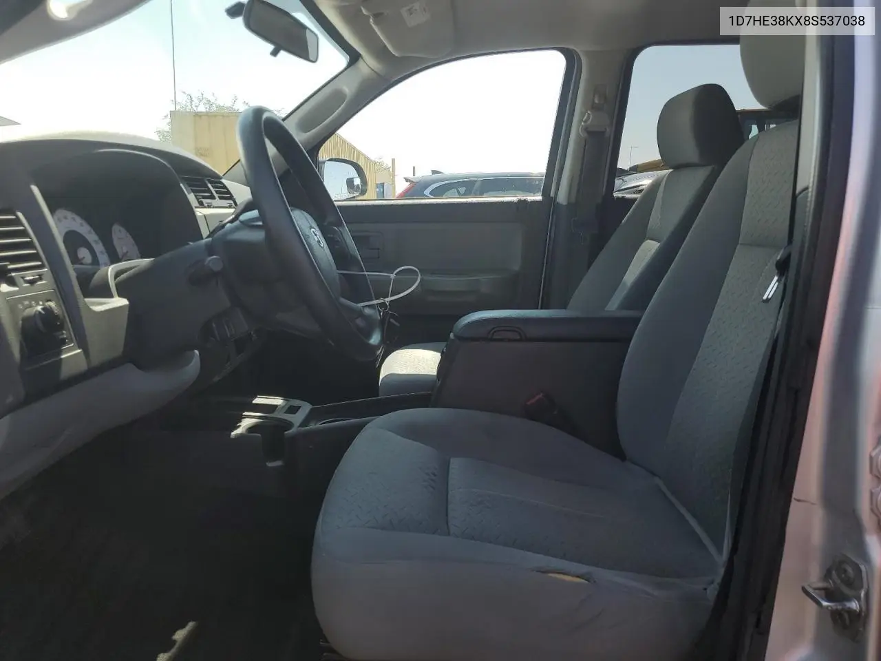 2008 Dodge Dakota Sxt VIN: 1D7HE38KX8S537038 Lot: 62784075