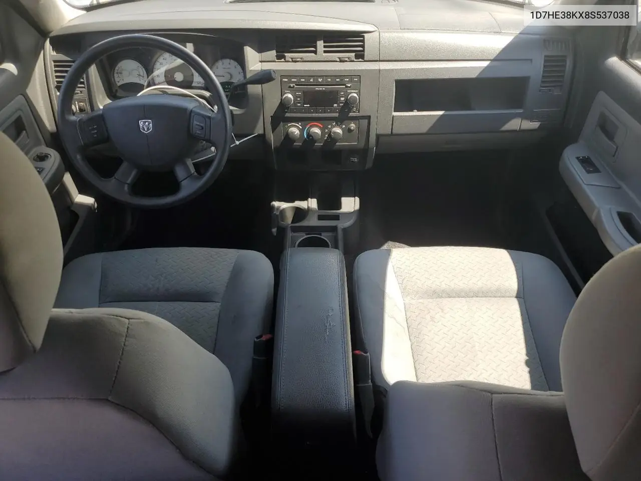 2008 Dodge Dakota Sxt VIN: 1D7HE38KX8S537038 Lot: 62784075