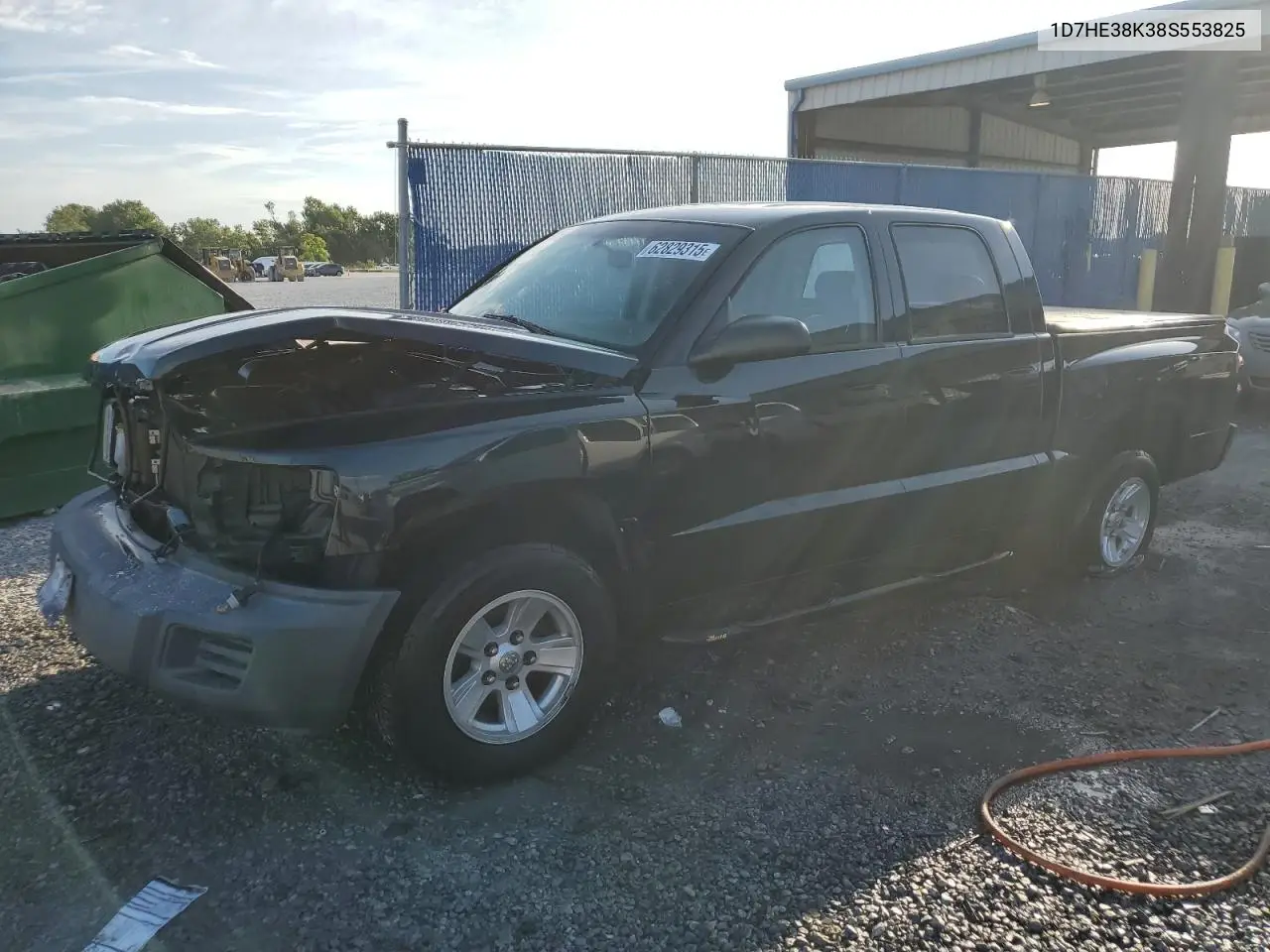 2008 Dodge Dakota Sxt VIN: 1D7HE38K38S553825 Lot: 62829315