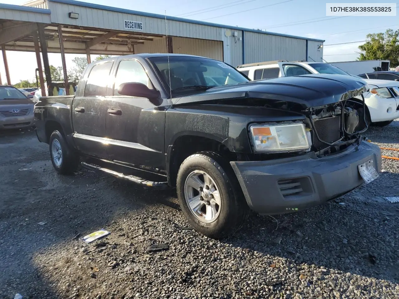 2008 Dodge Dakota Sxt VIN: 1D7HE38K38S553825 Lot: 62829315
