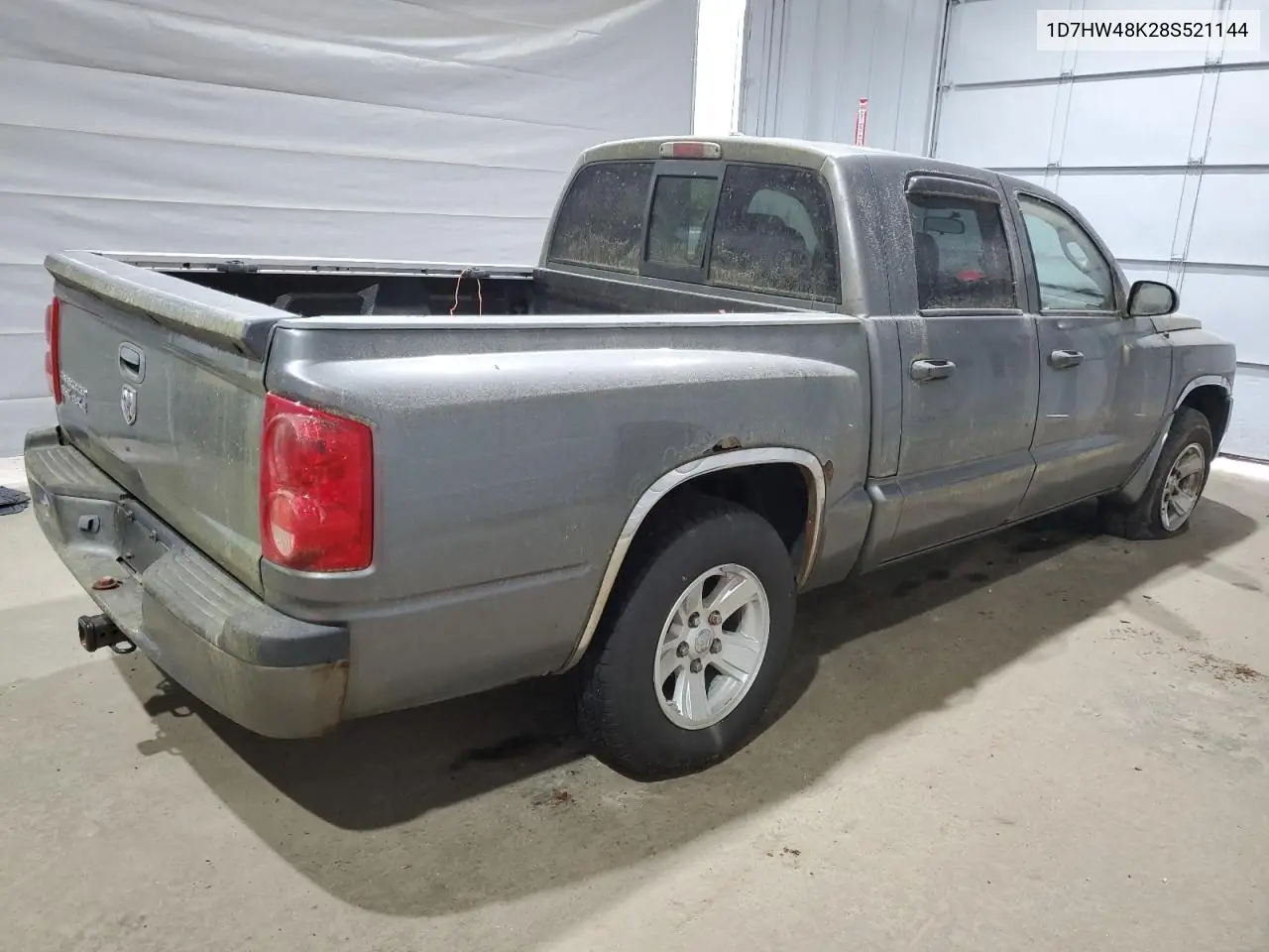 2008 Dodge Dakota Quad Slt VIN: 1D7HW48K28S521144 Lot: 63242735