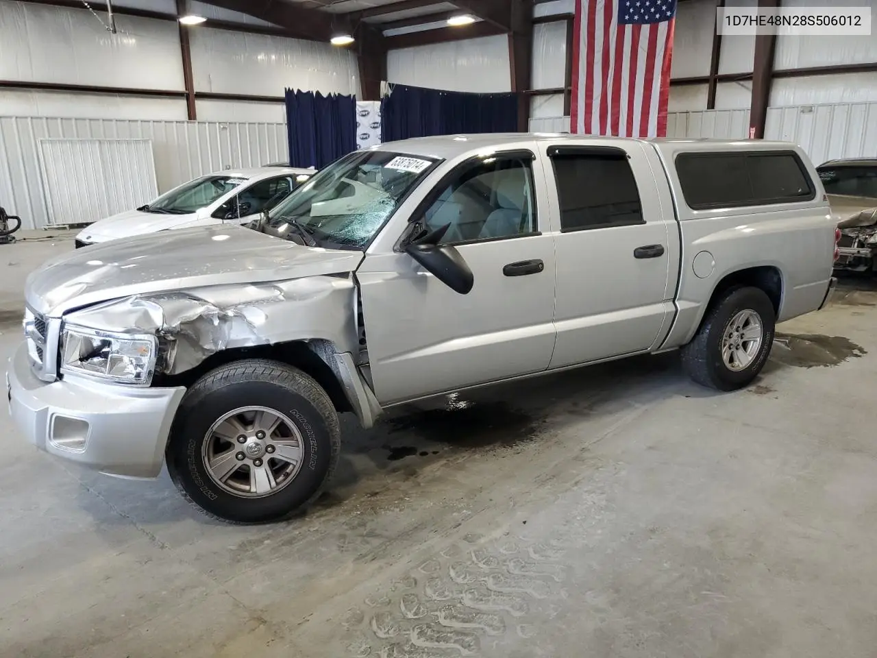 2008 Dodge Dakota Quad Slt VIN: 1D7HE48N28S506012 Lot: 63875014