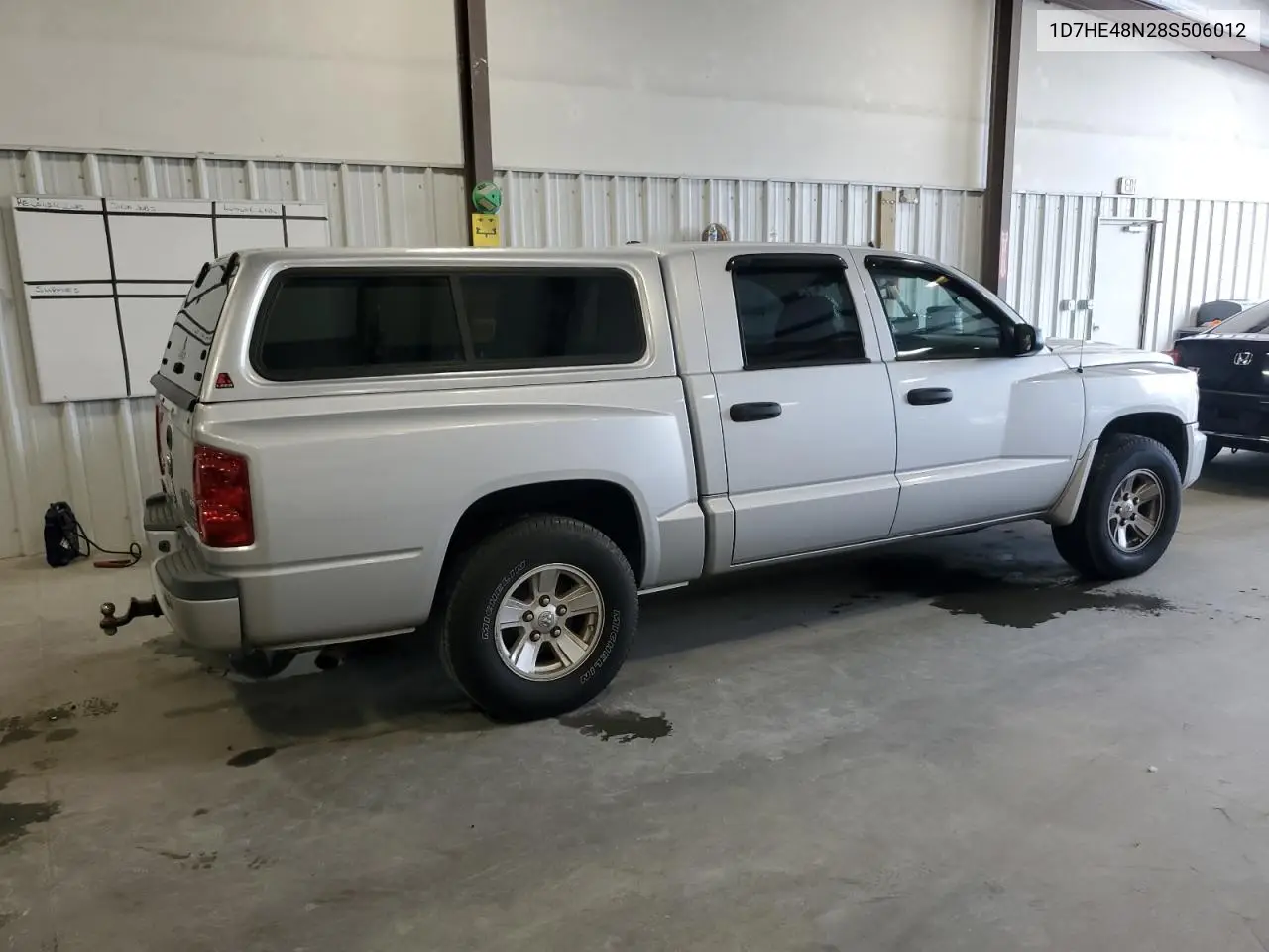 2008 Dodge Dakota Quad Slt VIN: 1D7HE48N28S506012 Lot: 63875014