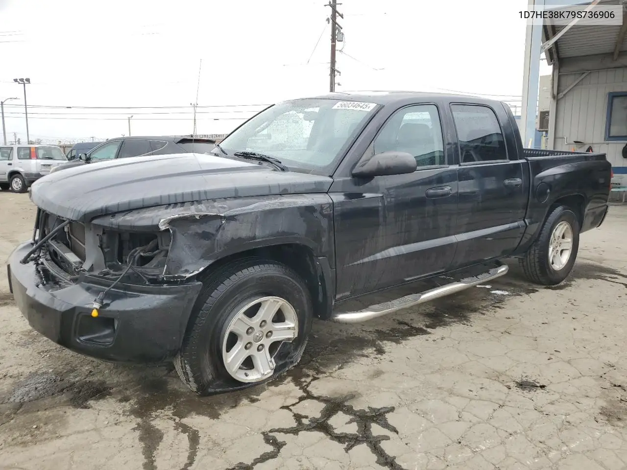 2009 Dodge Dakota Sxt VIN: 1D7HE38K79S736906 Lot: 56034645