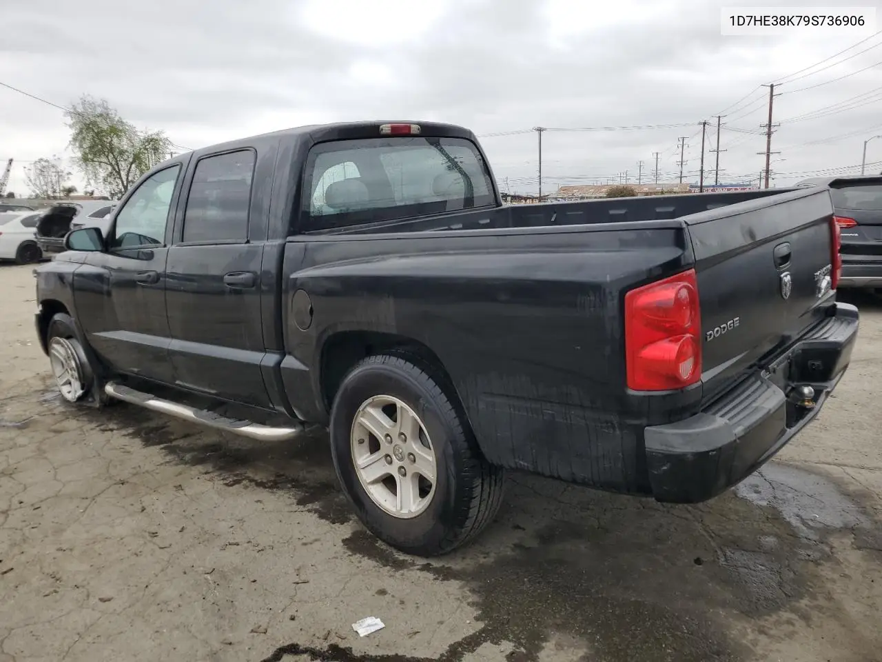 2009 Dodge Dakota Sxt VIN: 1D7HE38K79S736906 Lot: 56034645