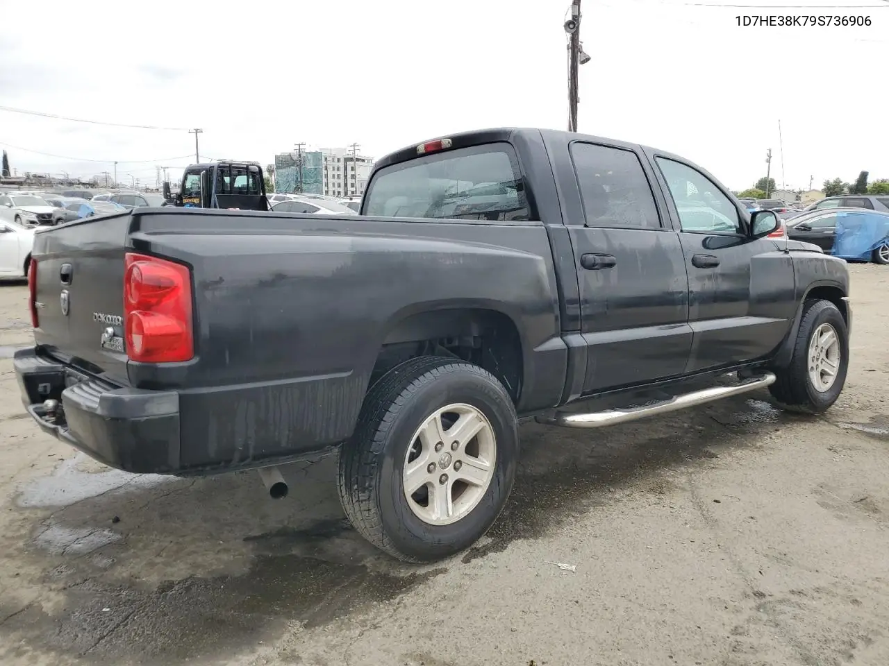 2009 Dodge Dakota Sxt VIN: 1D7HE38K79S736906 Lot: 56034645