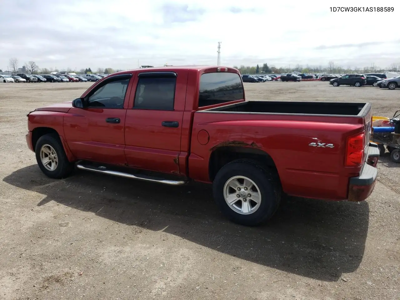 2010 Dodge Dakota Sxt VIN: 1D7CW3GK1AS188589 Lot: 55565865