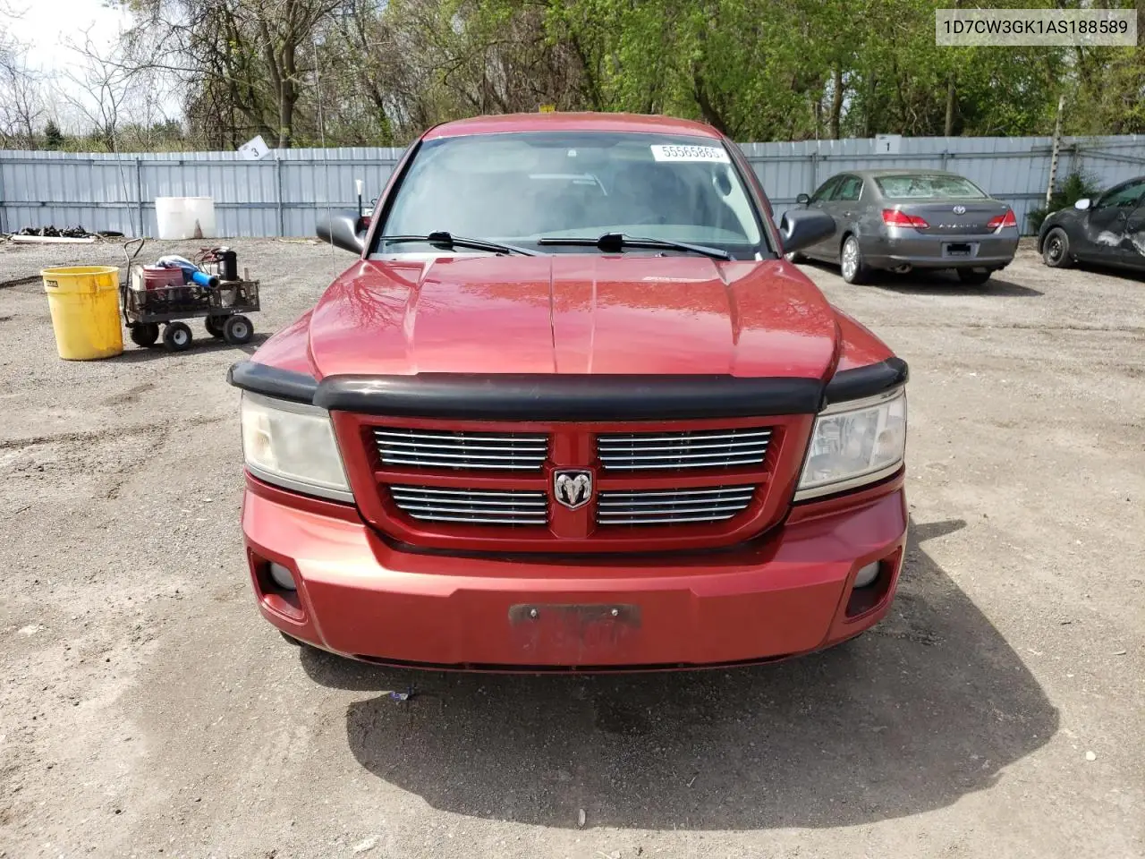 2010 Dodge Dakota Sxt VIN: 1D7CW3GK1AS188589 Lot: 55565865