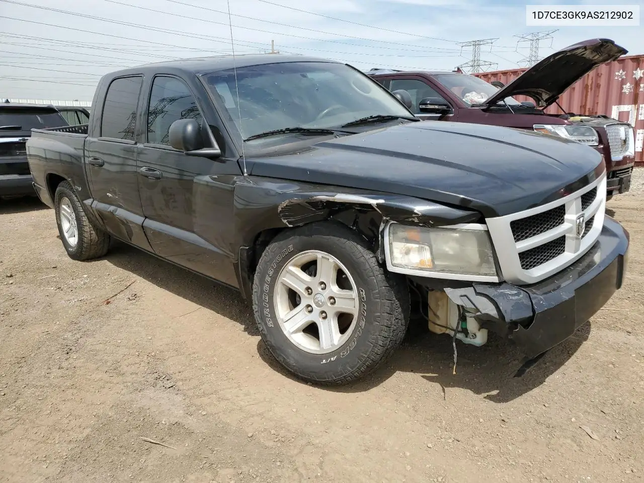 2010 Dodge Dakota Sxt VIN: 1D7CE3GK9AS212902 Lot: 56234345