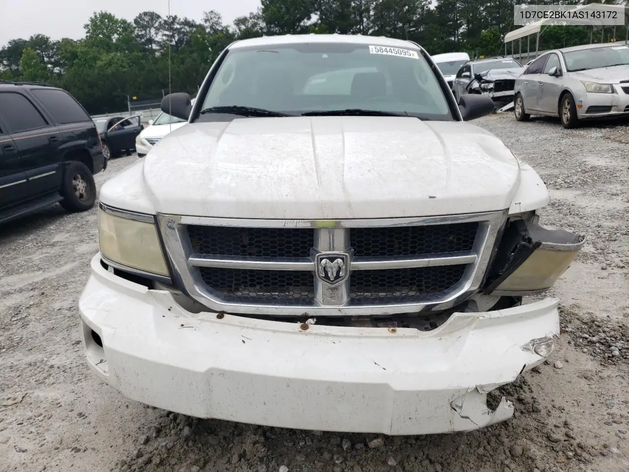 2010 Dodge Dakota St VIN: 1D7CE2BK1AS143172 Lot: 58445095
