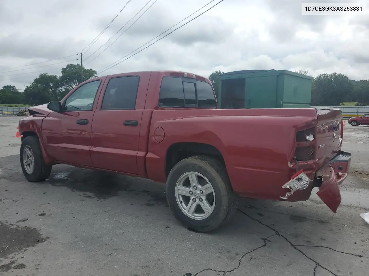 2010 Dodge Dakota Sxt VIN: 1D7CE3GK3AS263831 Lot: 61444305