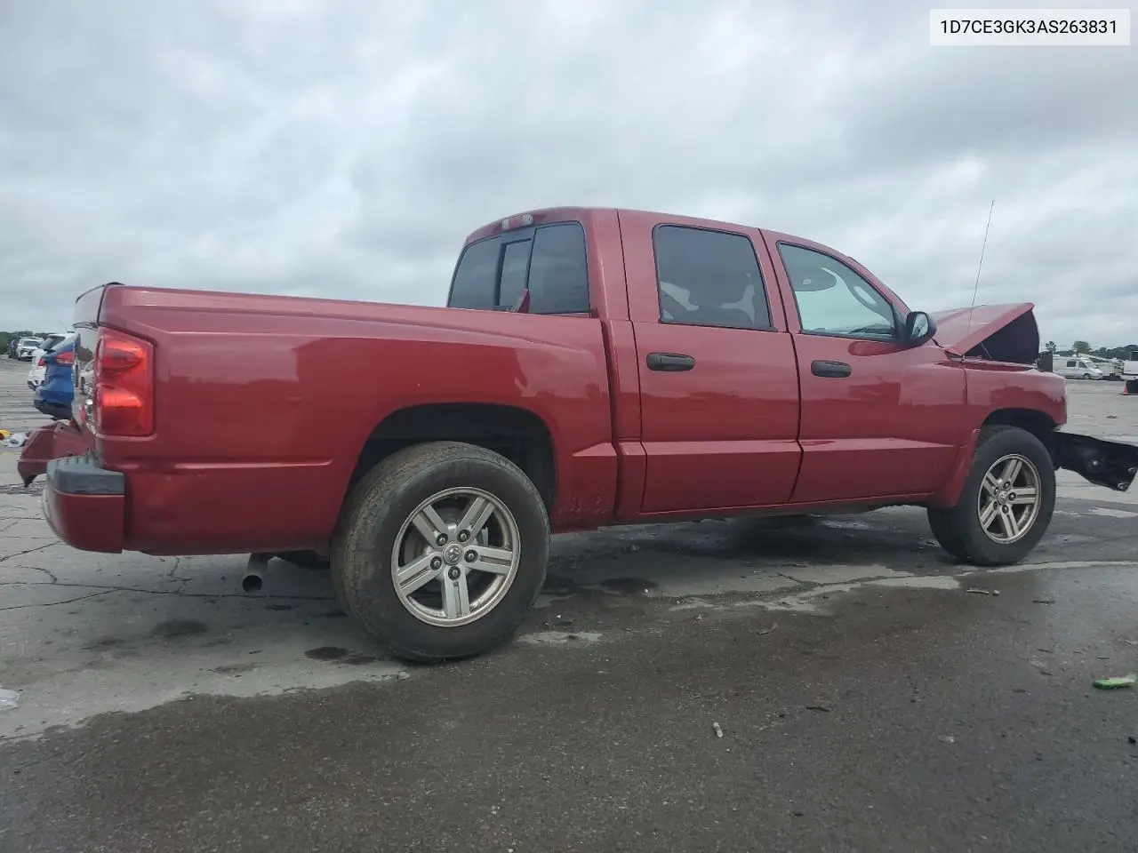 2010 Dodge Dakota Sxt VIN: 1D7CE3GK3AS263831 Lot: 61444305