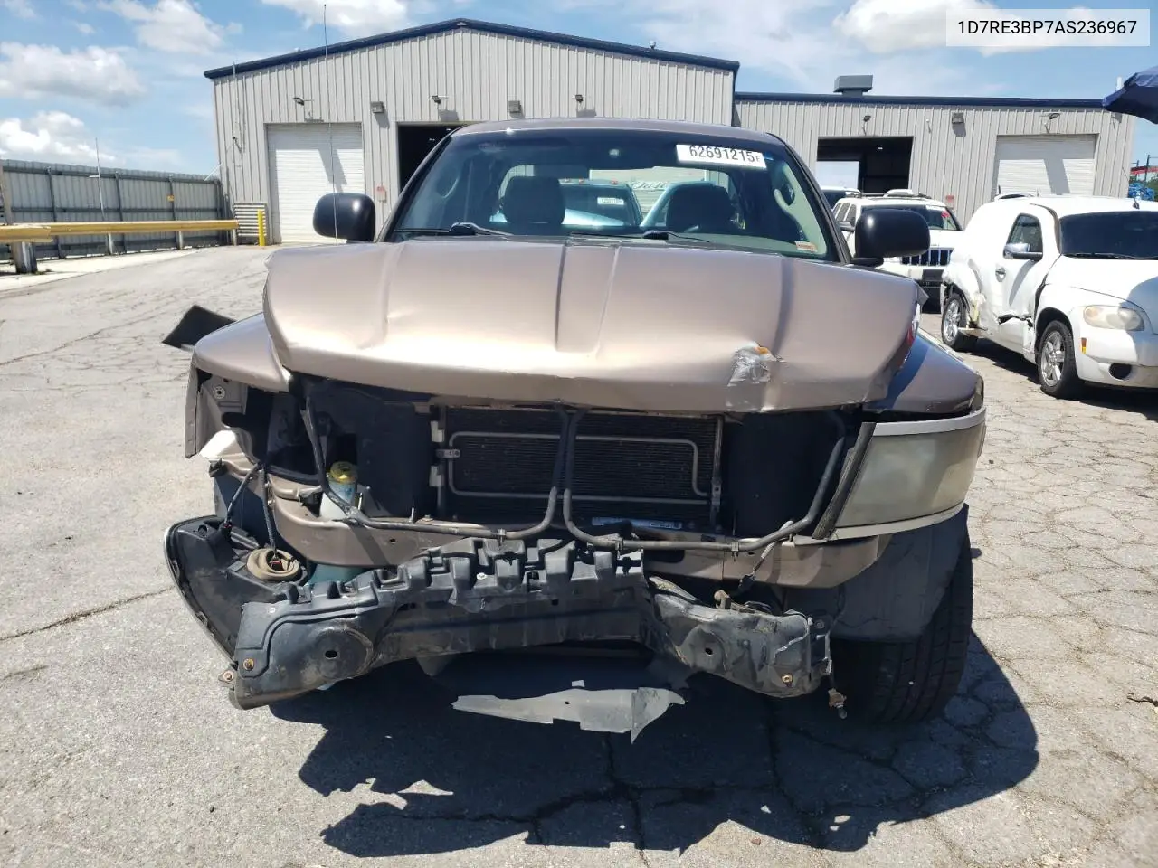 2010 Dodge Dakota Sxt VIN: 1D7RE3BP7AS236967 Lot: 62691215