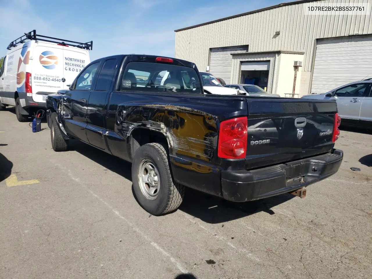 2011 Dodge Dakota St VIN: 1D7RE2BK2BS537761 Lot: 53089845