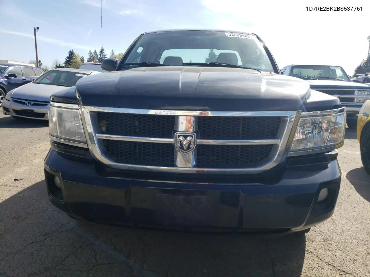 2011 Dodge Dakota St VIN: 1D7RE2BK2BS537761 Lot: 53089845