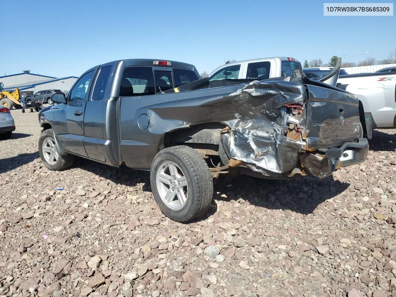 2011 Dodge Dakota Slt VIN: 1D7RW3BK7BS685309 Lot: 53671995