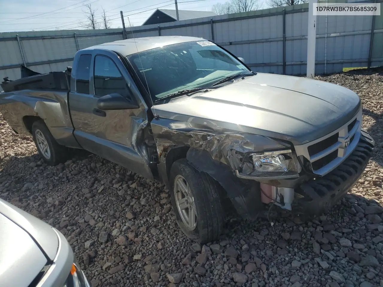 2011 Dodge Dakota Slt VIN: 1D7RW3BK7BS685309 Lot: 53671995