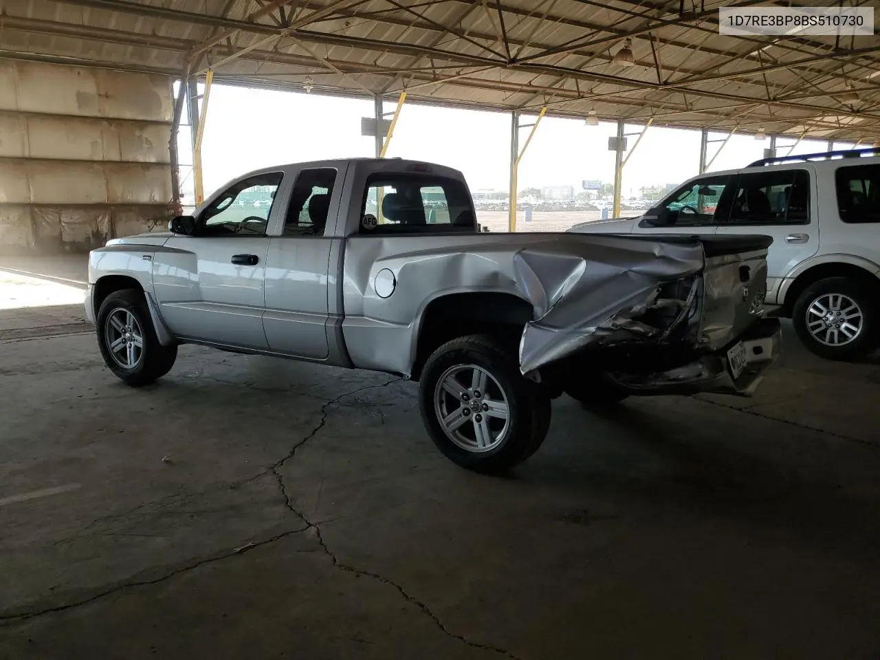 2011 Dodge Dakota Slt VIN: 1D7RE3BP8BS510730 Lot: 60486815