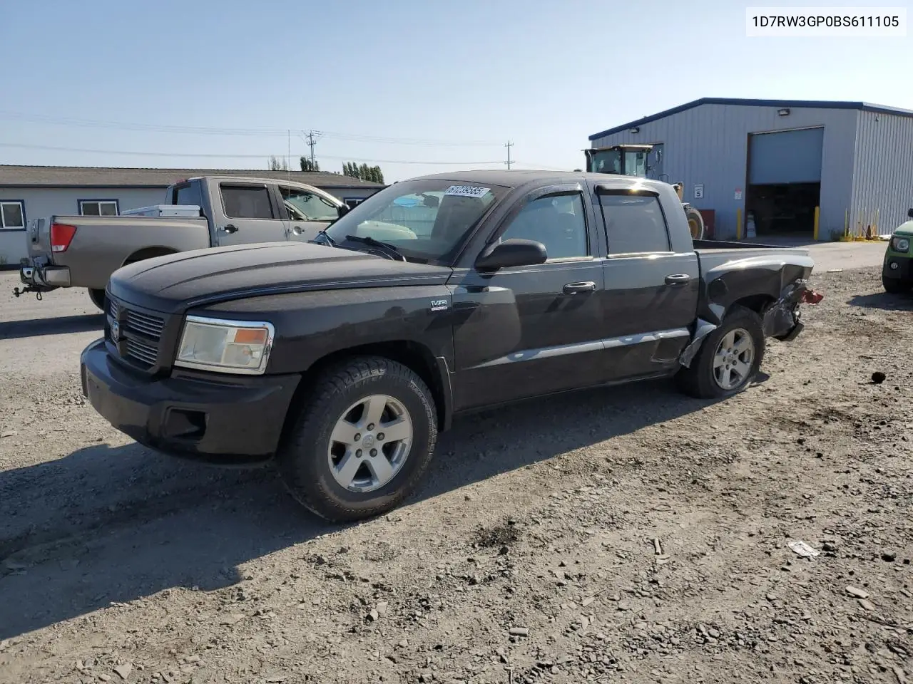2011 Dodge Dakota Slt VIN: 1D7RW3GP0BS611105 Lot: 61239585
