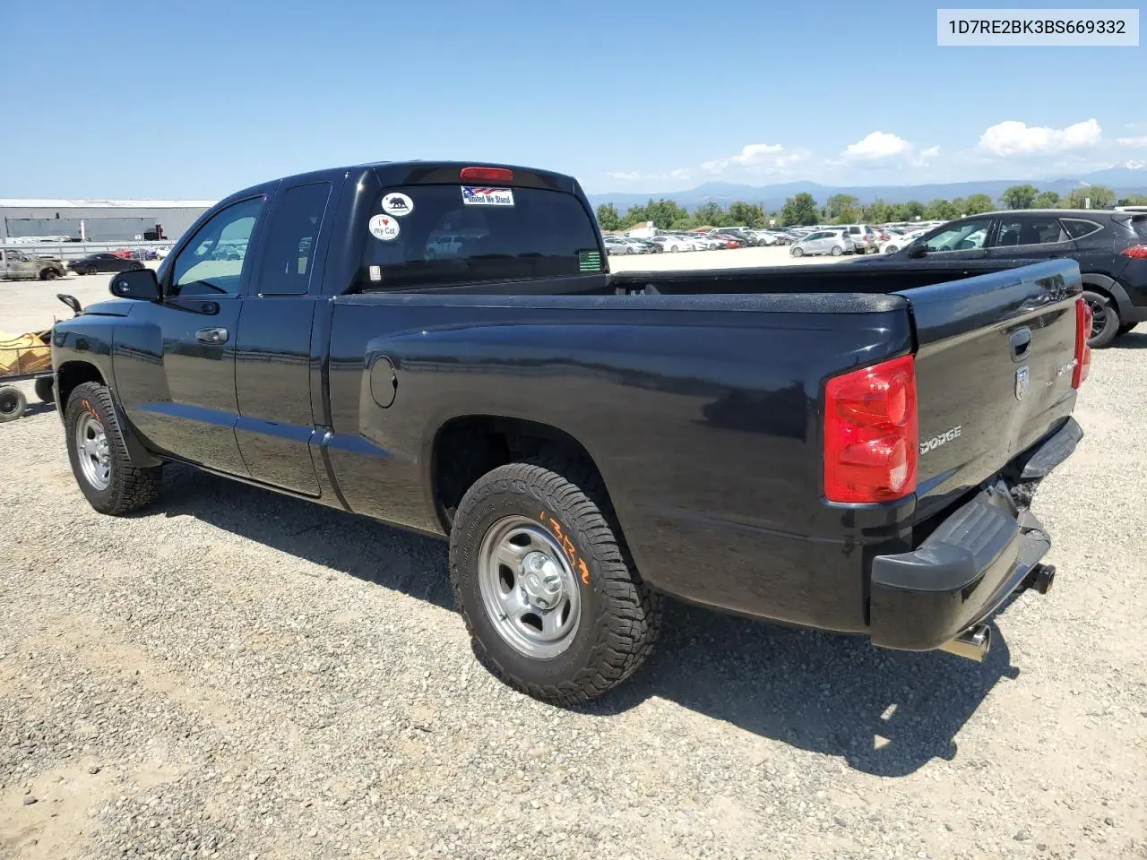 2011 Dodge Dakota St VIN: 1D7RE2BK3BS669332 Lot: 62413155