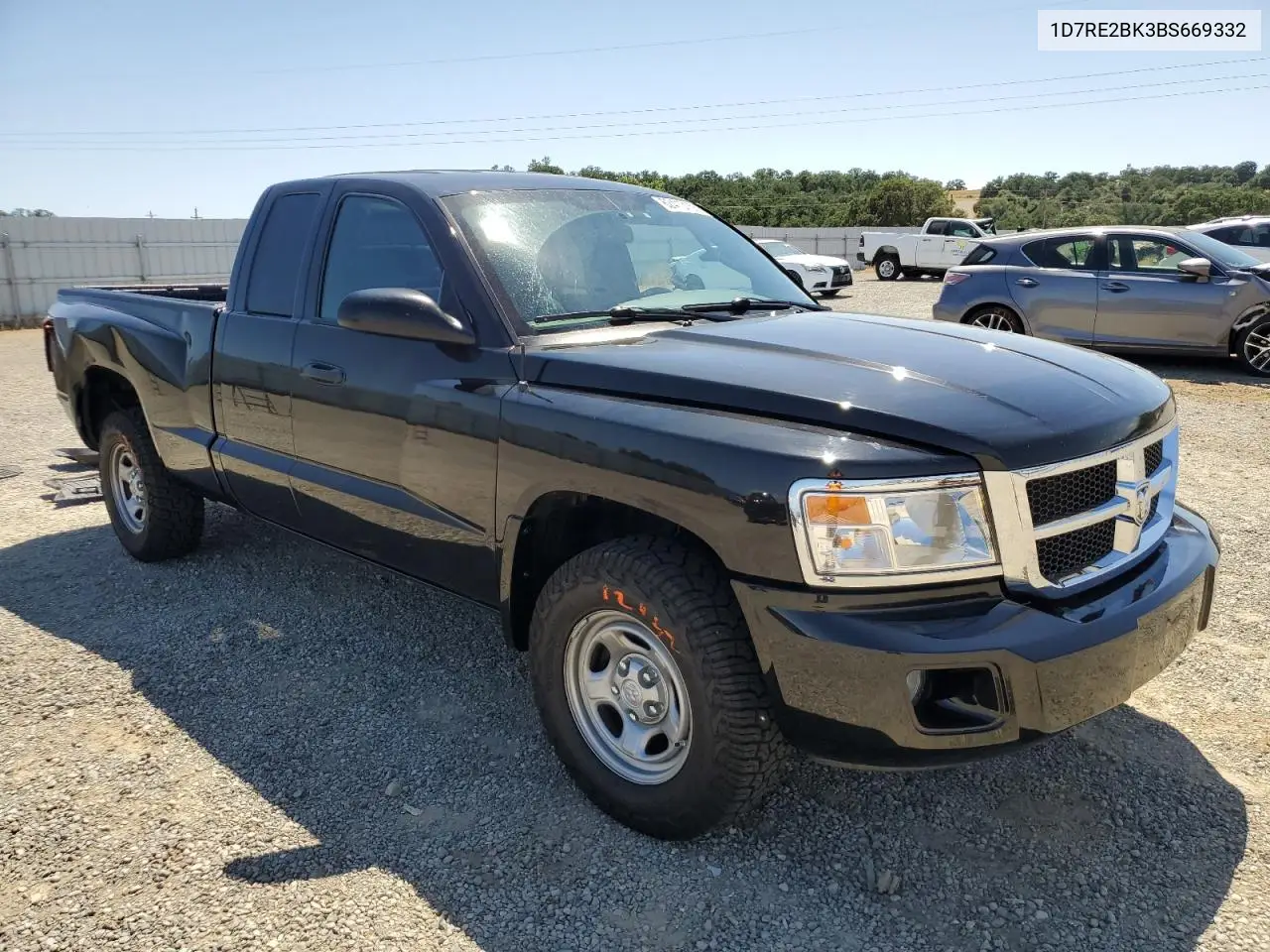 2011 Dodge Dakota St VIN: 1D7RE2BK3BS669332 Lot: 62413155
