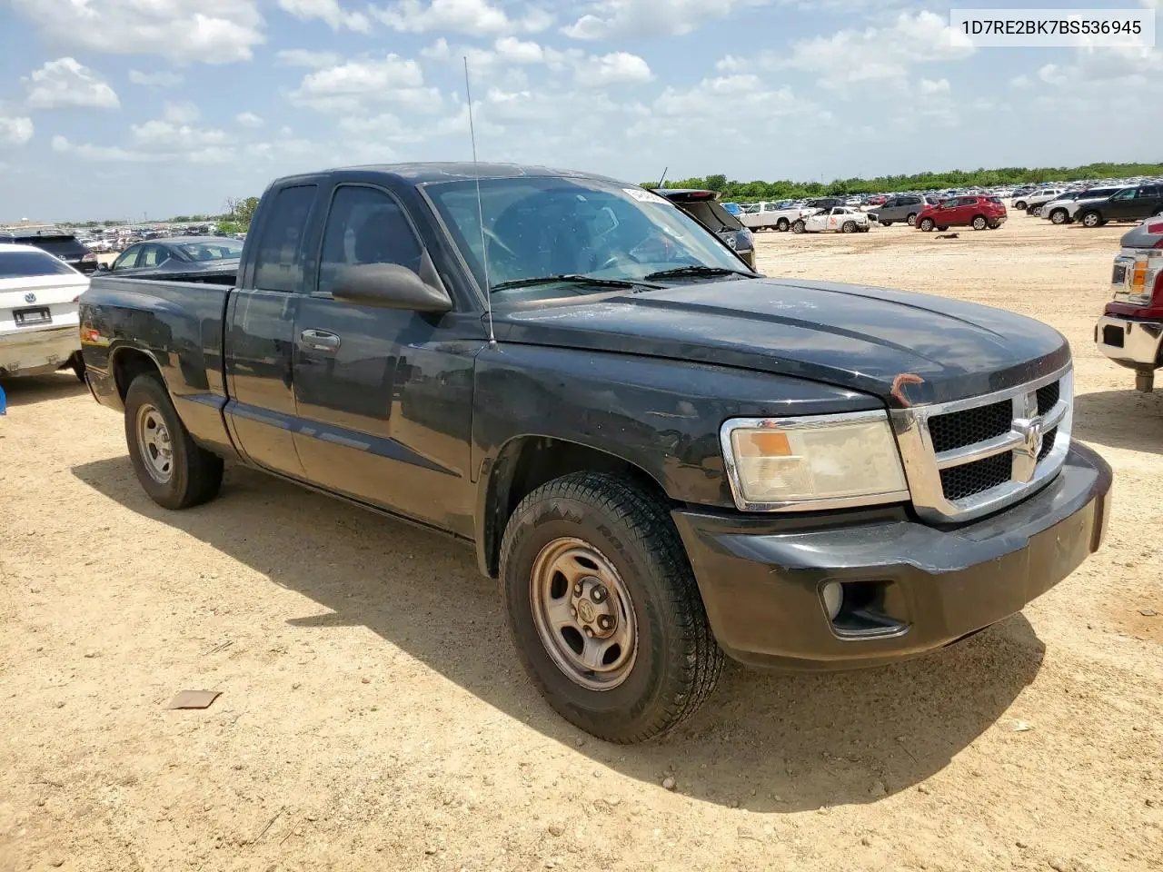 2011 Dodge Dakota St VIN: 1D7RE2BK7BS536945 Lot: 64848825