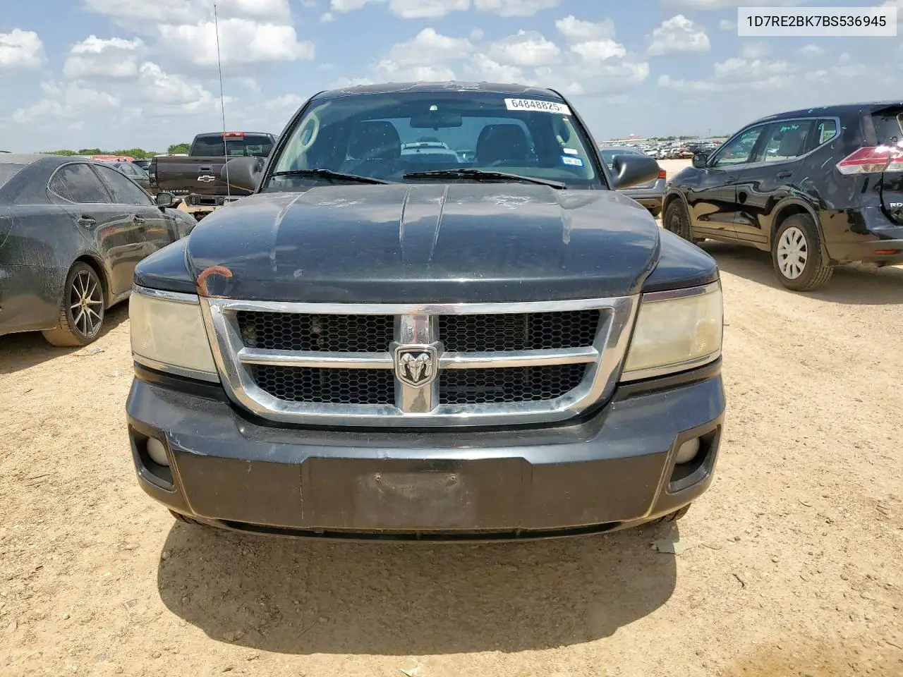 2011 Dodge Dakota St VIN: 1D7RE2BK7BS536945 Lot: 64848825