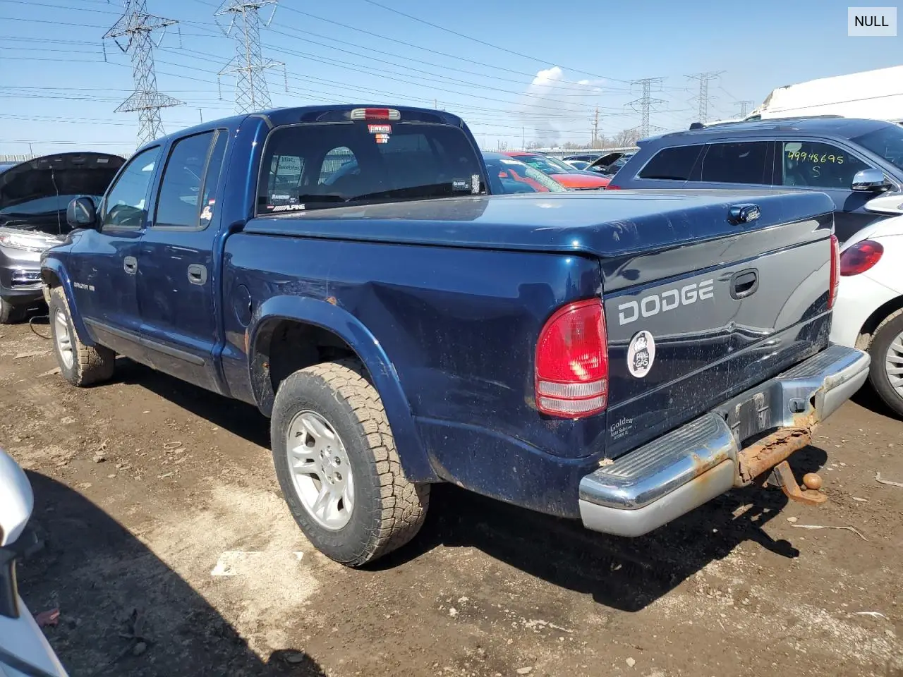 2016 Dodge Dakota Quad Slt VIN: 1B7HL48N02S620632 Lot: 50099345