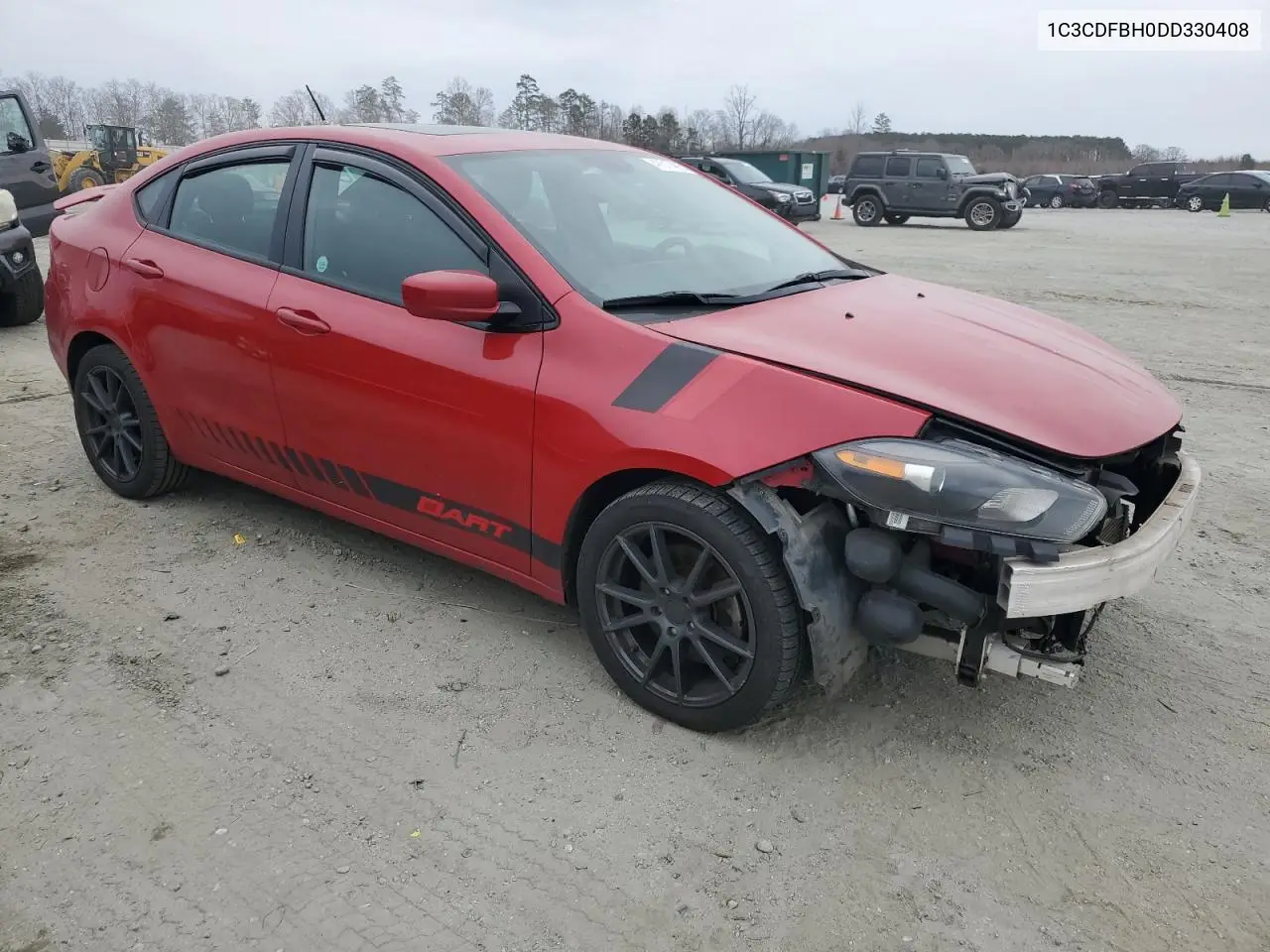 2013 Dodge Dart Sxt VIN: 1C3CDFBH0DD330408 Lot: 47517485