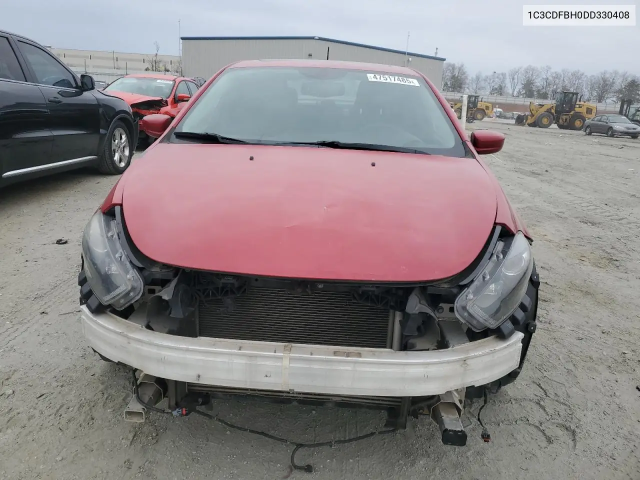 2013 Dodge Dart Sxt VIN: 1C3CDFBH0DD330408 Lot: 47517485