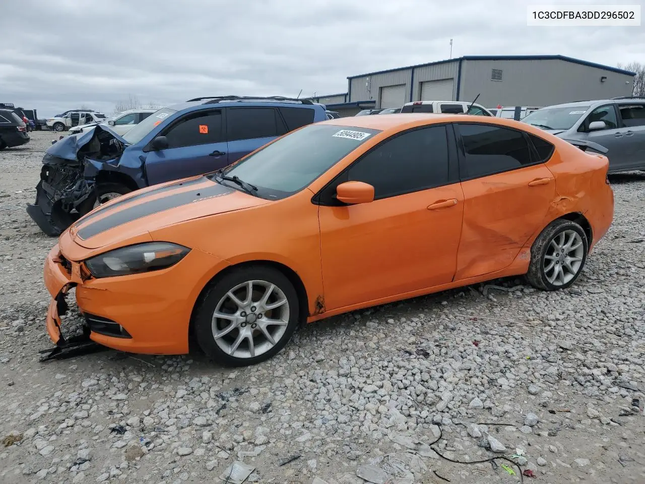 2013 Dodge Dart Sxt VIN: 1C3CDFBA3DD296502 Lot: 50944905